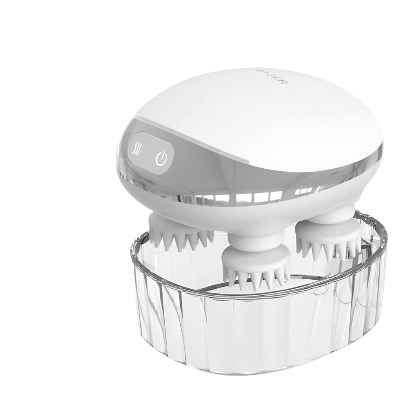 NovaSkin™ Heated Scalp Massager – Red Light Therapy & Deep Vibration for Hair Growth & Stress Relief