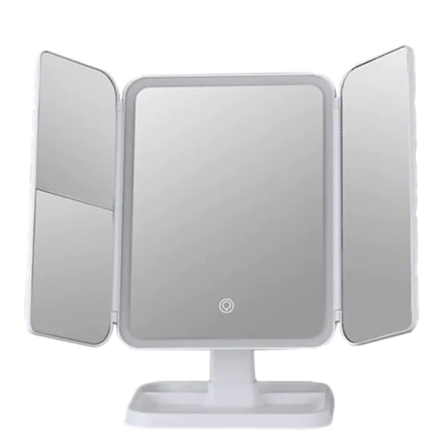 ✨ NovaSkin™ LumiGlow Vanity Mirror — Radiance at Every Angle | LED Portable Beauty Mirror